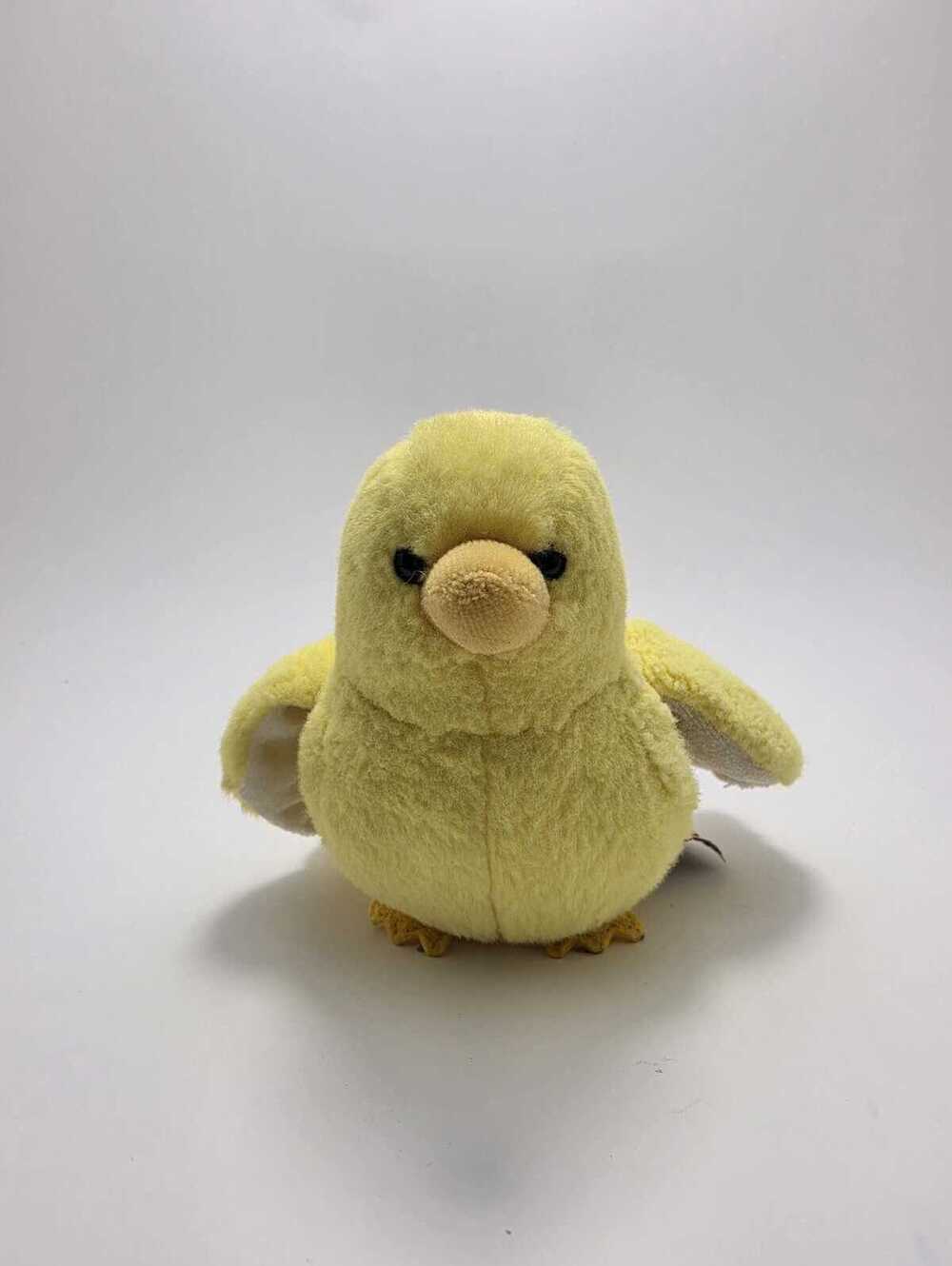 Vintage Webkinz Lil Kinz Canary Yellow Plush with No Tag, Ganz Plush (5 inch)
